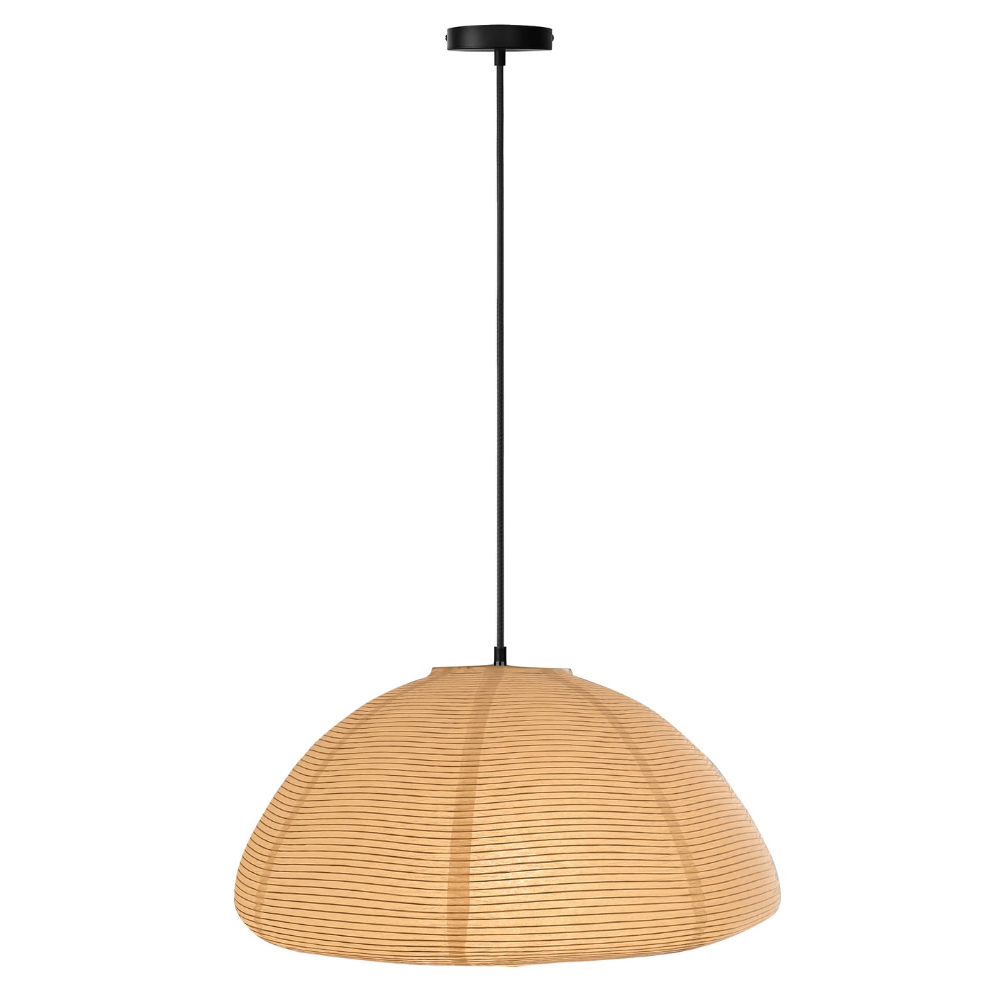 NOGY Paper Lantern ( No Bulb INCLUDED) • Akari Japanese Pendant Lamp • Ceiling Paper Lamp Shade • White Paper Lantern (Ceiling)